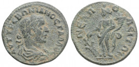 Roman Provincial
CARIA, Neapolis ad Harpasum. Trebonianus Gallus (Augustus) (251-253 AD)
AE Bronze (21.2 mm 4.96 g)
Obv: ΑΥΤ ΤΡƐΒΩΝΙΑΝΟϹ ΓΑΛΛΟϹ aureat...
