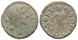 Roman Provincial
PHRYGIA. Docimeum. Pseudo-autonomous. ( circa 3rd century AD).
AE Bronze (20mm 4g)
Obv: ΔOKIMOC. Laureate head right.
Rev: ΔOKIMEΩN. ...