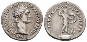 Roman Imperial
Domitian, as Augustus (88-89 AD). Rome
Denarius Silver (19.6mm 3.20g)
Obv: IMP CAES DOMIT AVG-GERM P M TR P VIII, laureate head of Domi...