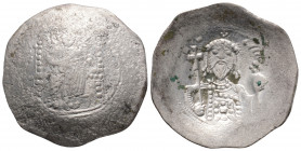 Byzantine
Alexius I Comnenus (1081-1118 AD ) Constantinople
Silver (26.6mm 3.82g)
Obv :IC - XC. Christ Pantokrator seated facing
Rev: AΛEΞIW ΔECΠ Faci...