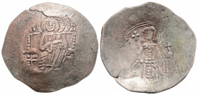 Byzantine 
MANUEL I COMNENUS (1143-1180 AD). Constantinople.
Aspron Trachy (30,1mm 5.01g)
Obv: IC - XC. Christ Pantokrator seated facing on throne.
Re...