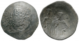 Byzantine
Alexius III Angelus-Comnenus. (1195-1203 AD).Constantinople mint, struck (1195-1197 AD).
AE Bronze (24.1mm 1.82g)
Obv: KЄ ROHΘЄI IC-XC, bust...