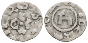 Medieval 
ITALY. Lucca. Heinrich III-V (1039-1125AD).
Denier Silver (16.7mm 0.99g)
Obv: + IHPERΛTOR. Large H.
Rev: + EИRICVS / LVCA.
Biaggi 1056; Metc...