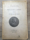 DUPRIEZ C. - Catalogue n. 84 Medailles et Jetons francais en vente aux prix marques. 97 pp, 1540 descrizioni di lotti, senza illustrazioni.