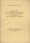 GAMBERINI DI SCARFEA C. - Brevi cenni sulla monetazione metallica e su di una poco nota emissione di cartamoneta nel Principato di Monaco. Roma, 1969....