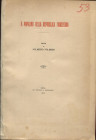 PALMIERI P. - Il Popolino della Repubblica Fiorentina. Siena, 1913. pp. 11+3, con ill. nel testo. brossura editoriale, buono stato, molto raro.
