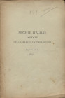PAPADOPOLI N. - Monete italiane inedite della raccolta Papadopoli < Appendice I al N. 1> Milano, 1902. pp. 7, con ill. nel testo. brossura editoriale,...