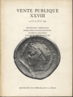 MONNAIES ET MEDAILLES S. A. Vente n XXVIII. Basel, 19\20 – Juin, 1964. Monnaies grecques, romaines et byzantines. Pierre Gravees, livres numismatiques...