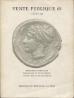 MUNZEN UND MEDAILLEN A.G. – Auktion 68. Bale, 15 – Avril, 1986. Monnaies grecques, romaines et byzantines. Livres de numismatique. Pp. 68, nn. 625, ta...