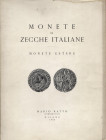 RATTO M . – Milano, 24\26 – Novembre, 1960. Monete di zecche italiane, monete estere. pp. 46, nn. 949, tavv. 48. Ril. ed. sciupata, buono stato. lista...