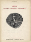 SCHULMAN J. – Amsterdam, 26 – April, 1976. Greek – Roman and Byzantine coins. Pp. 46, nn. 5001 – 5639, tavv. 24. Ril. ed. buono stato, importante seri...