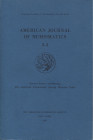 A.N.S. American Journal of Numismatics 3-4. New York, 1992. Pp. 270, tavv. 17. Ril. ed. buono stato