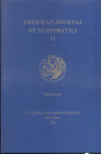 A.N.S. American Journal of Numismatics 11. New York, 1999. Pp. 184, tavv. 9. Ril. ed. buono stato