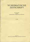 A.A.V.V. Numismatische Zeitschrift. 93. band. Wien, 1979. Pp. 118, tavv. 28. Ril.ed. Buono stato