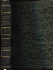 A.A.V.V. Revue de la Numismatique françoise. Anno 9. Parigi, 1844. Pp. 487, tavv. 14, ill. nel testo. Ril. / pelle coeva. Buono stato