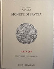 HESS - DIVO AG – Zurigo, 25 ottobre 1995. Auktion n. 265. Collezione Azalea. Monete di Savoia. pp. 87, nn. 386, tav. 2 col., tavv. 3 di ingrandimenti ...