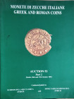 NUMISMATICA ARS CLASSICA - SPINK TAISEI – Zurich, 26-27 october 1994. Auction 52. Part 2. Monete di zecche italiane. Greek and Roman coins. pp. 88, nn...