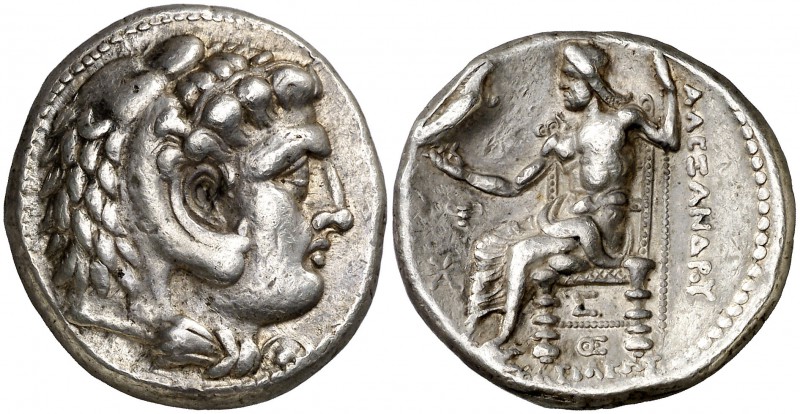 Imperio Macedonio. Alejandro III, Magno (336-323 a.C.). Tetradracma. (S. 6724 va...