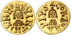 Suintila (621-631). Córdoba. Triente. (CNV. 286.5 var) (R.Pliego 367e). 1,39 g. Bella. Escasa. EBC.