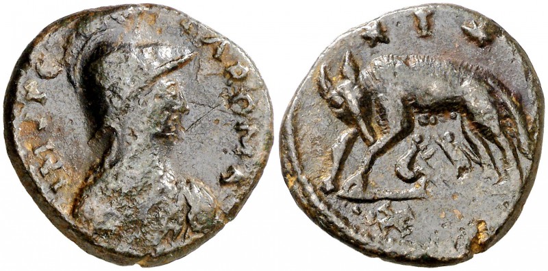 (s. V-VI d.C.). Ostrogodos. 20 nummi. (Ratto 2374 var) (Mettich 84a). 6,93 g. Ra...