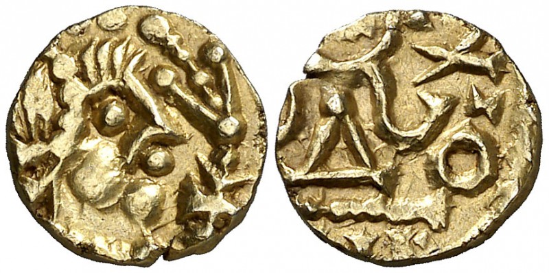 Banassac (Lozère). Aquitania. Triente. (Grierson 428 sim). 1,24 g. Buen ejemplar...