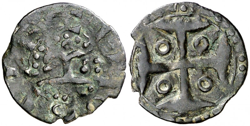 Ramon Berenguer IV (1131-1162). Barcelona. Diner. (Cru.V.S. 33) (Cru.C.G. 1846)....