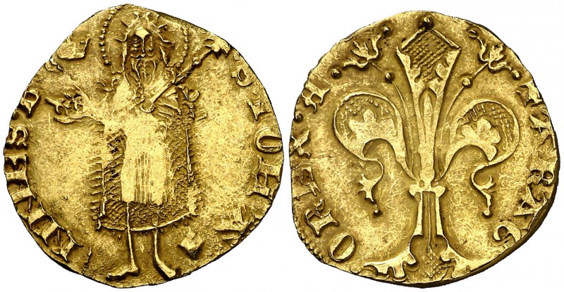 Alfons IV (1416-1458). Valencia. Florí. (Cru.V.S. 810.1) (Cru.Comas 91) (Cru.C.G...