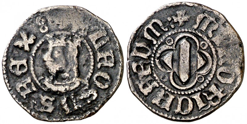 Alfons IV (1416-1458). Menorca. Diner. (Cru.V.S. 858.3) (Cru.C.G. 3781a). 1,27 g...