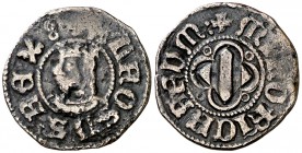 Alfons IV (1416-1458). Menorca. Diner. (Cru.V.S. 858.3) (Cru.C.G. 3781a). 1,27 g. MBC-.