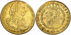1788. Carlos III. Madrid. M. 4 escudos. (Cal. 315). 13,45 g. MBC.