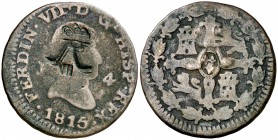 Islas Vírgenes (Indias Occidentales Danesas). (De Mey 754). 3,64 g. Resello FRVII bajo corona (MBC), de Federico VII, para circular por las Indias Occ...