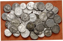 Lote de 53 denarios de la República Romana y del Imperio. A examinar. BC/MBC+.