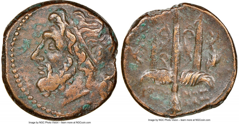 SICILY. Syracuse. Hieron II (ca. 275-215 BC). AE litra (17mm, 9h). NGC Choice VF...