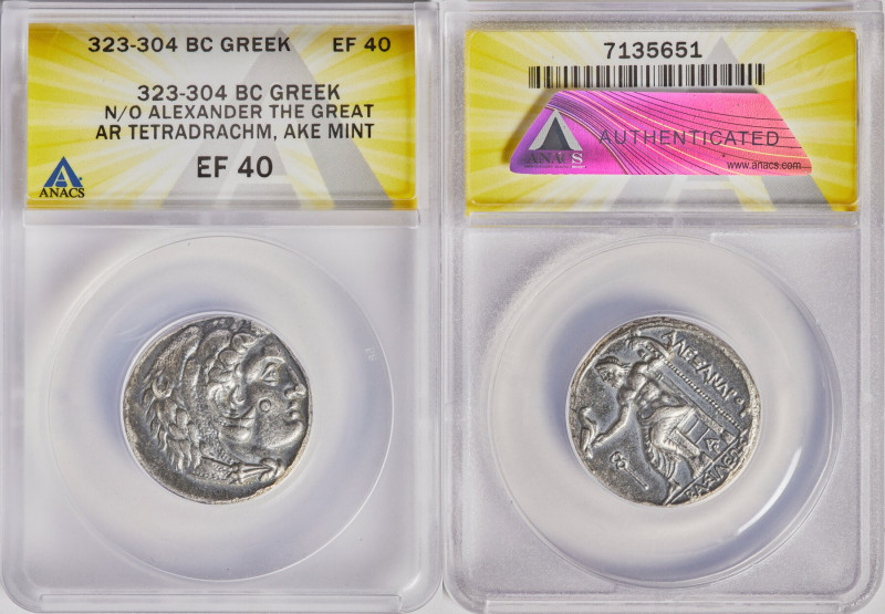 MACEDONIAN KINGDOM. Alexander III the Great (336-323 BC). AR tetradrachm (25mm, ...