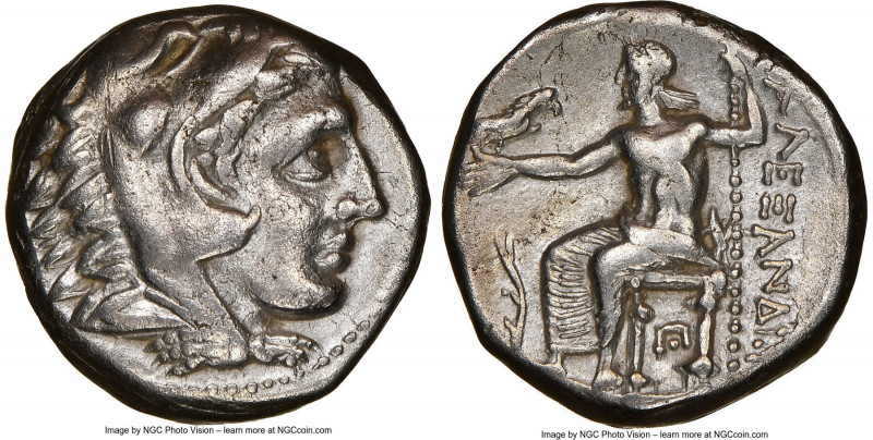 MACEDONIAN KINGDOM. Alexander III the Great (336-323 BC). AR tetradrachm (22mm, ...