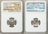 MACEDONIAN KINGDOM. Alexander III the Great (336-323 BC). AR drachm (18mm, 12h). NGC VF. Posthumous issue of Magnesia as Maeandrum, ca. 323-319 BC. He...