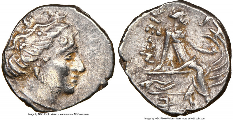 EUBOEA. Histiaea. Ca. 3rd-2nd centuries BC. AR tetrobol (14mm, 11h). NGC Choice ...
