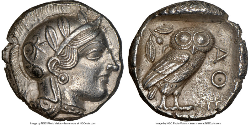 ATTICA. Athens. Ca. 440-404 BC. AR light-weight specimen tetradrachm (25mm, 16.9...