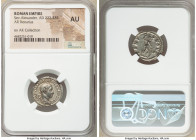 Severus Alexander (AD 222-235). AR denarius (20mm, 7h). NGC AU. Rome, AD 222-228. IMP C M AVR SEV ALEXAND AVG, laureate, draped bust Severus Alexander...