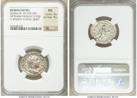 Gordian III (AD 238-244). AR antoninianus (24mm, 3.63 gm, 6h). NGC MS 4/5 - 4/5. Rome, 4th issue, AD 241-243. IMP GORDIANVS PIVS FEL AVG, laureate, dr...