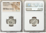 Herennia Etruscilla (AD 249-253). AR antoninianus (22mm, 5.04 gm, 1h). NGC MS 4/5 - 5/5. Rome. HER ETRVSCILLA AVG, draped bust of Herennia Etruscilla ...