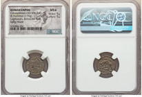 Constantinople Commemorative (ca. AD 330-340). AE3 or BI nummus (16mm, 2.59 gm, 5h). NGC MS S 5/5 - 5/5. Lugdunum, 1st officina, AD 330-331, struck un...