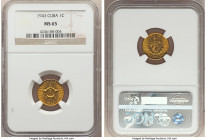 Republic 3-Piece Lot of Certified Centavos 1943 NGC, 1) Centavo - MS65 2) Centavo - MS64 3) Centavo - MS63 KM11.3. Sold as is, no returns. 

HID0980...