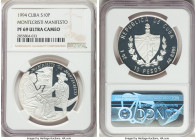 Republic Proof "Montecristi Manifesto" 10 Pesos 1994 PR69 Ultra Cameo NGC, Havana mint, KM408.

HID09801242017

© 2020 Heritage Auctions | All Rig...