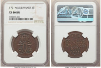 Christian VII Skilling 1771 XF40 Brown NGC, KM616. Glossy brown surfaces. 

HID09801242017

© 2020 Heritage Auctions | All Rights Reserved