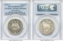 Weimar Republic Proof "Bremerhaven" 3 Mark 1927-A PR65 Deep Cameo PCGS, Berlin mint, KM50.

HID09801242017

© 2020 Heritage Auctions | All Rights ...