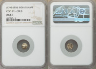 Cochin 10-Piece Lot of Certified gold Fanams ND (1795-1850) MS61 NGC, KM10. Sold as is, no returns. 

HID09801242017

© 2020 Heritage Auctions | A...