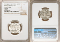 British India. Bengal Presidency 5-Piece Lot of Certified Rupees AH 1229 Year 17/49 (1815) MS63 NGC, Benares mint, KM42. Plain edge. Sold as is, no re...