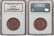 Republic 3-Piece Lot of Certified Assorted Pennies NGC, 1) Penny 1898 - MS63 Red and Brown, KM2 2) Penny 1898 - MS63 Red and Brown, KM2 3) Penny 1923 ...