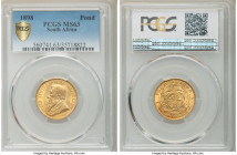 Republic gold Pond 1898 MS63 PCGS, Pretoria mint, KM10.2. AGW 0.2352 oz. 

HID09801242017

© 2020 Heritage Auctions | All Rights Reserved